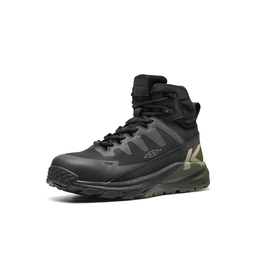 Men's Targhee Blur Waterproof Work Boot (Carbon Toe) | Forest Night/Black - Image 3