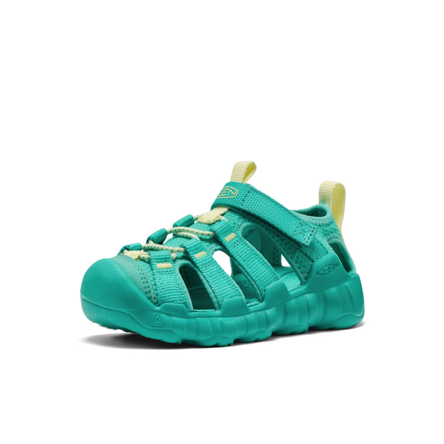 Little Kids' Hyperport H2 Sandal | Bright Aqua/Wax Yellow - Image 3