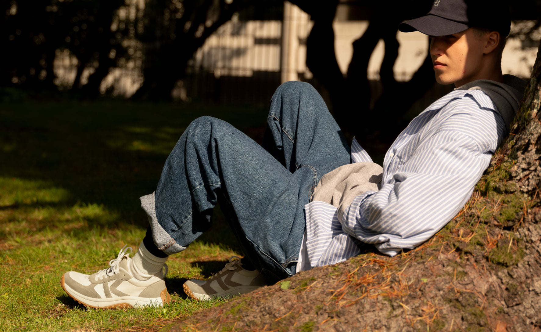 Men's KS86 Sneaker | Dark Olive/Black - Image 7