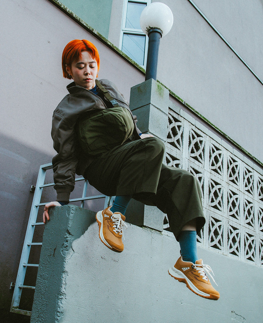 Women's Hightrail Waterproof Hiking Shoe | Cork/Birch - Image 9