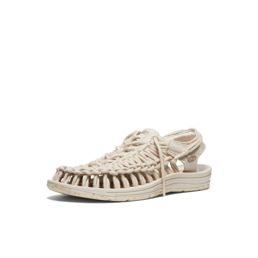 Women's UNEEK Canvas Skall Studio Sneaker | Natural/Birch - Image 3