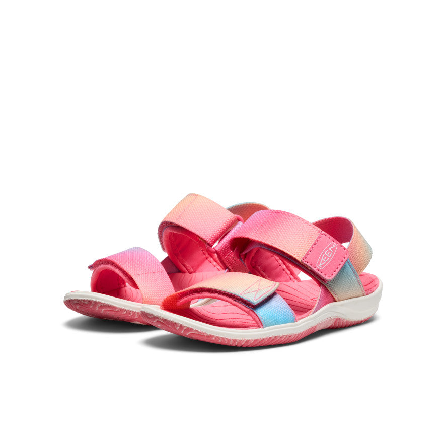 Little Kids' Elle Backstrap | Ombre Pink Lemonade - Image 2