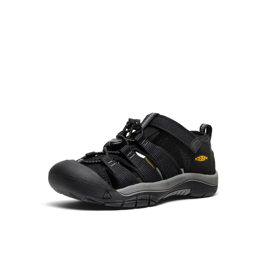 Big Kids' Newport H2 | Black/Keen Yellow - Image 2