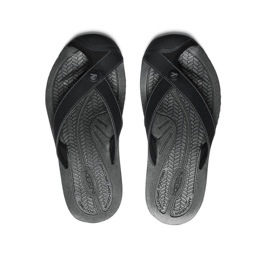 Women's Barbados Flip-Flop | Black/Steel Grey - Image 4