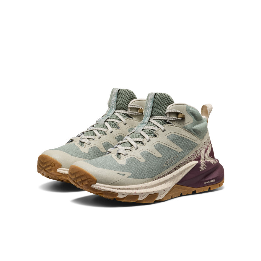 Women's Targhee Apex Waterproof Hiking Boot | Lily Pad/Fig - Image 3