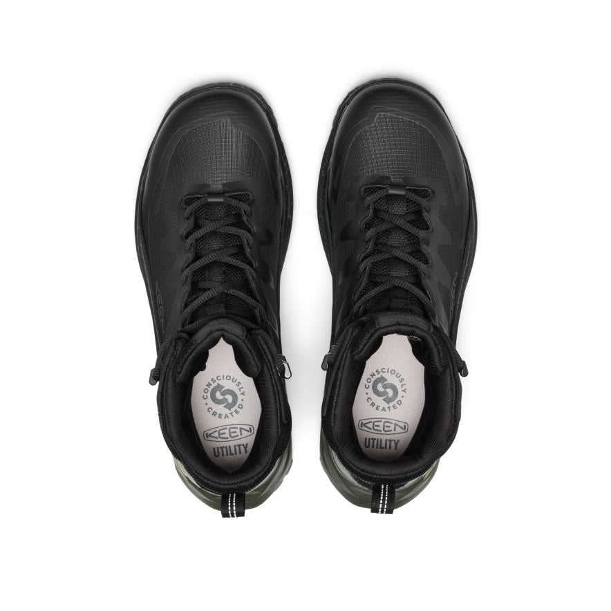 Men's Targhee Blur Waterproof Work Boot (Carbon Toe) | Forest Night/Black - Image 4