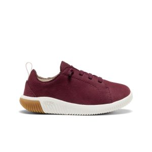 Little Kids' KNX Leather Sneaker | Fig/Star White