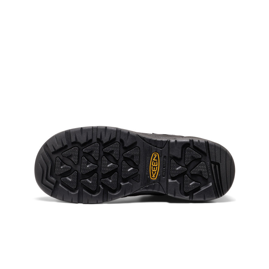 Men's Targhee IV Waterproof Work Shoe (Soft Toe) | Black/Black - Image 6