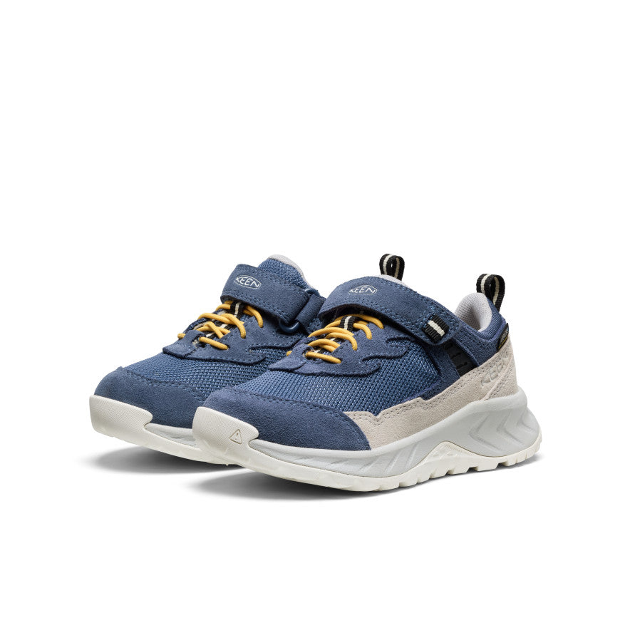 Little Kids' Hightrail Waterproof Hiking Shoe | Vintage Indigo/Alloy - Image 2