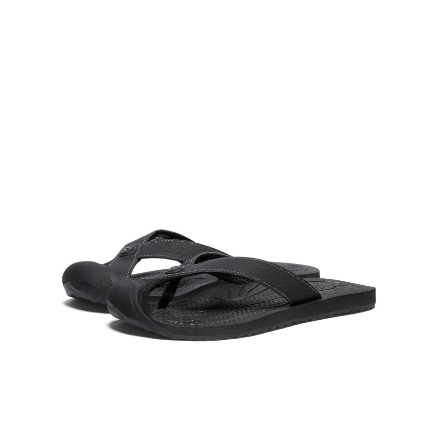 Women's Barbados Flip-Flop | Black/Steel Grey - Image 2