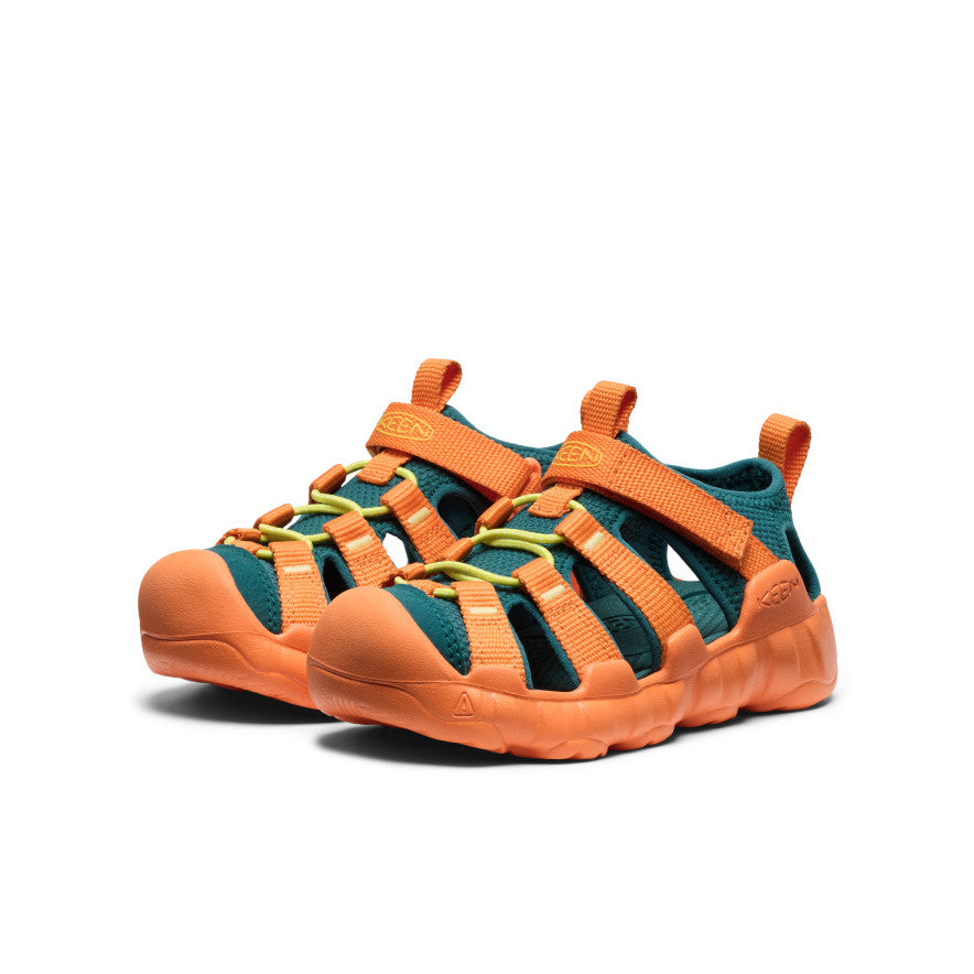 Little Kids' Hyperport H2 Sandal | Mediterranea/Orange Peel - Image 2