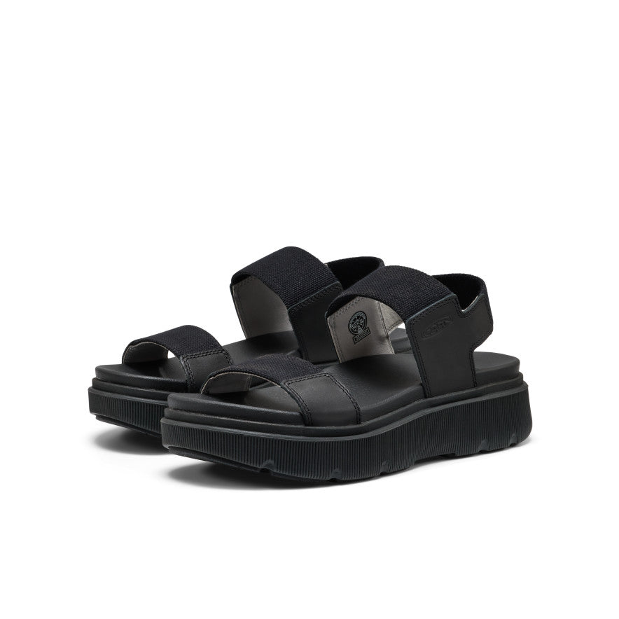Women's Elle Mila Backstrap Sandal | Black/Black - Image 2