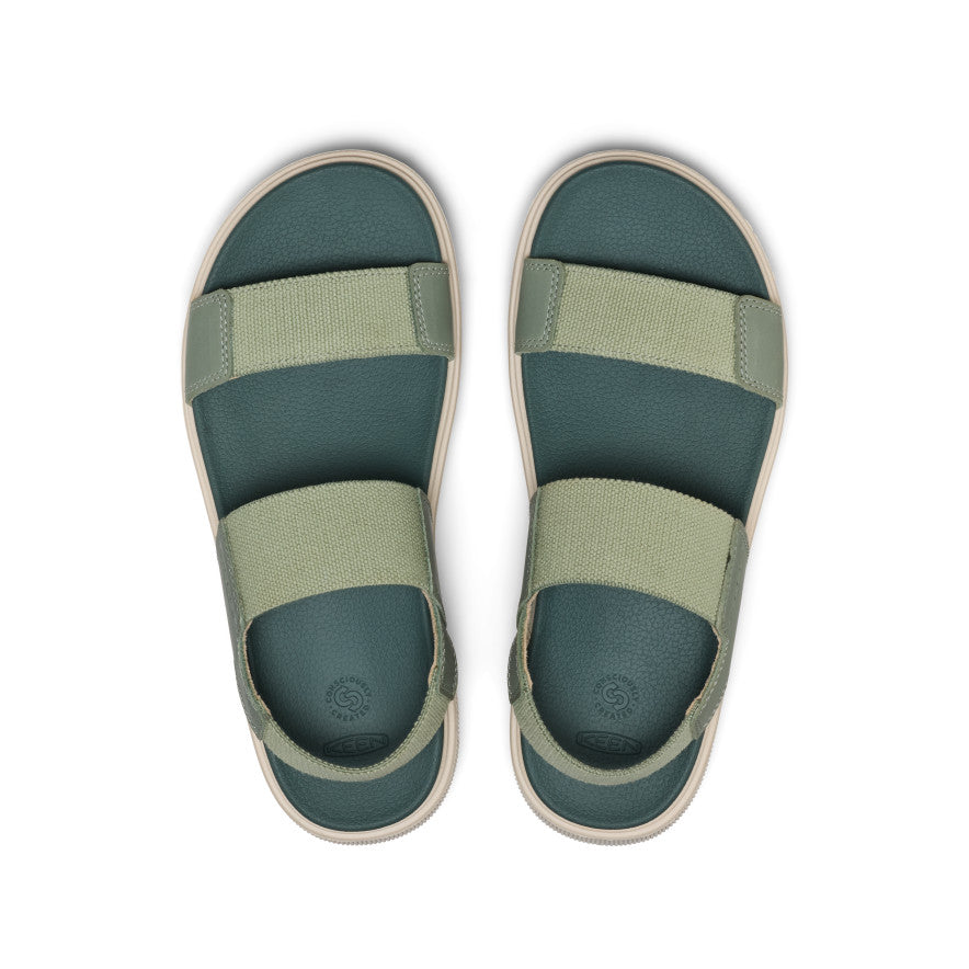 Women's Elle Mila Backstrap Sandal | Lily Pad/Dark Forest - Image 4