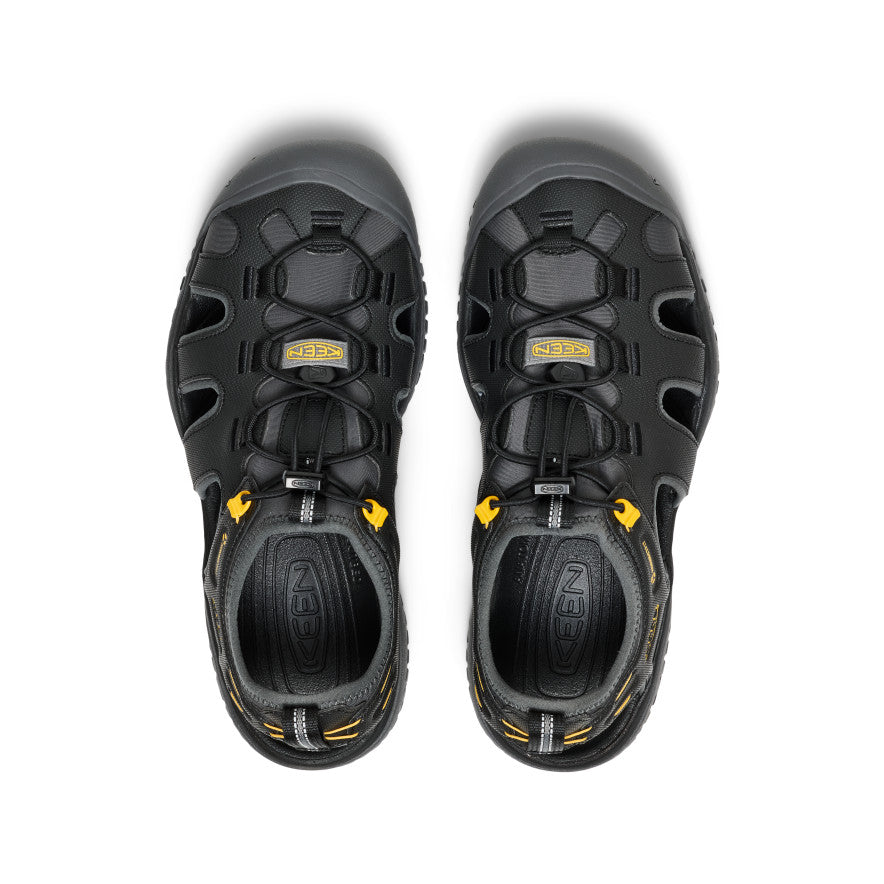 Men's SOLR Sandal | Black/Gold - Image 4