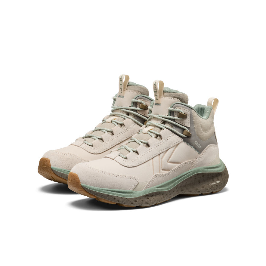 Women's Leiki Waterproof Leather Hiking Boot | Birch/Lily Pad - Image 2