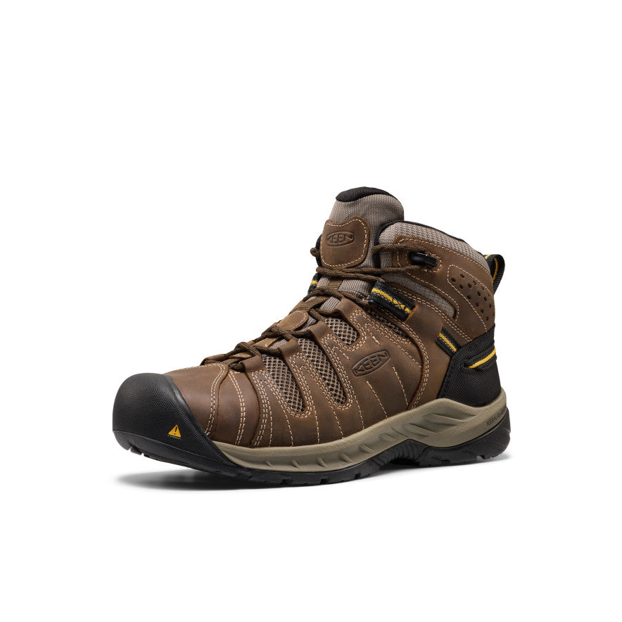 Men's Flint II Boot (Steel Toe) | Cascade Brown/Golden Rod - Image 3
