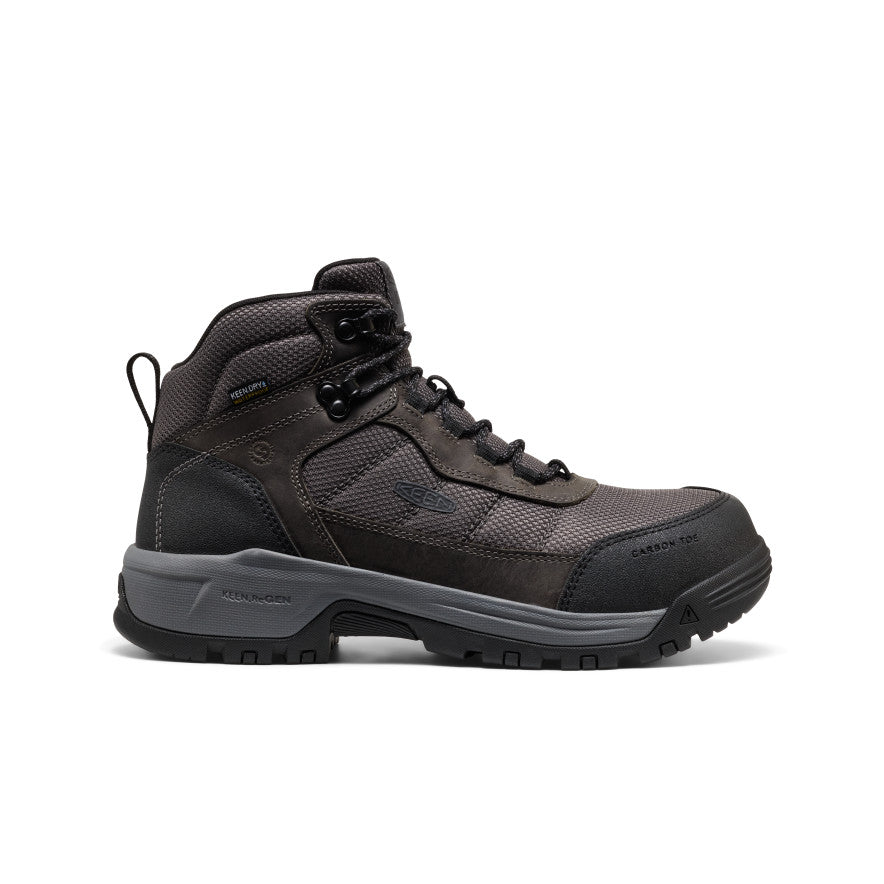 Men's Skokie Waterproof Work Boot (Carbon Toe) | Magnet/Black