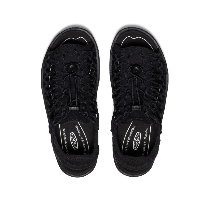 Women's UNEEK II Open-Toe Sneaker | Black/Black - Image 4