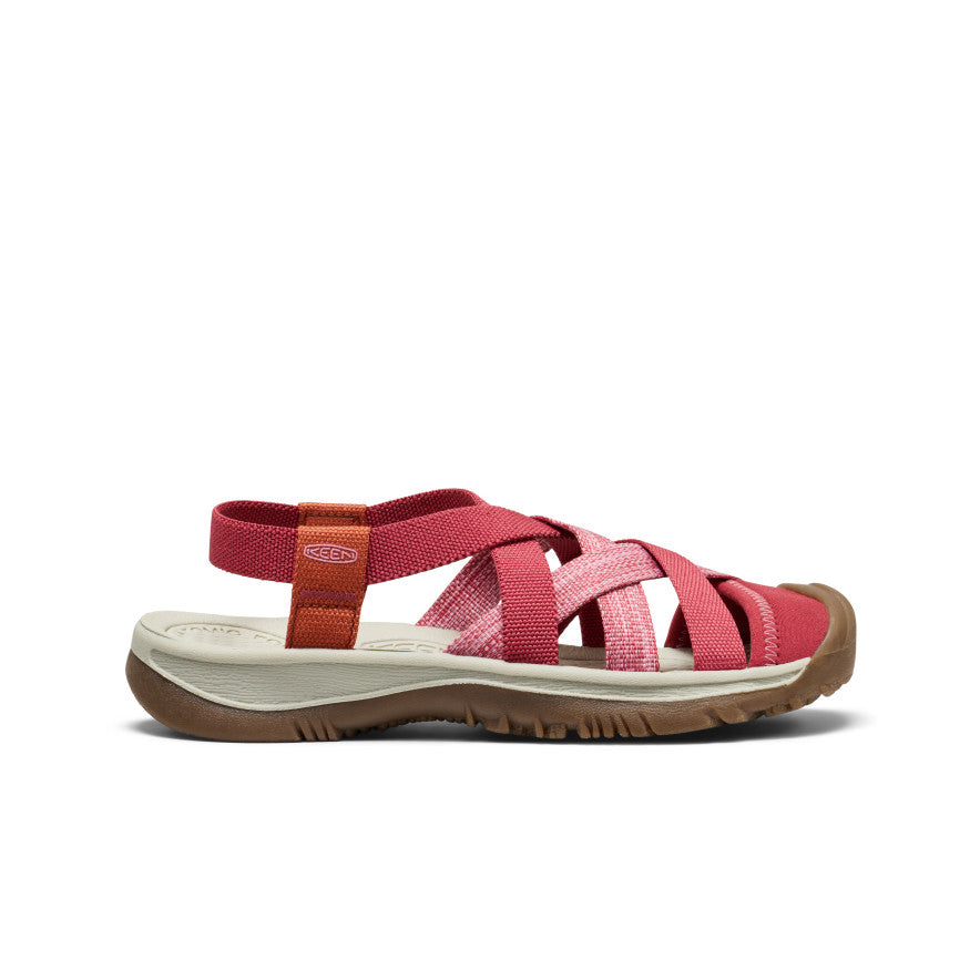 Women's Whisper Lattice Sandal | Garnet/Burnt Brick