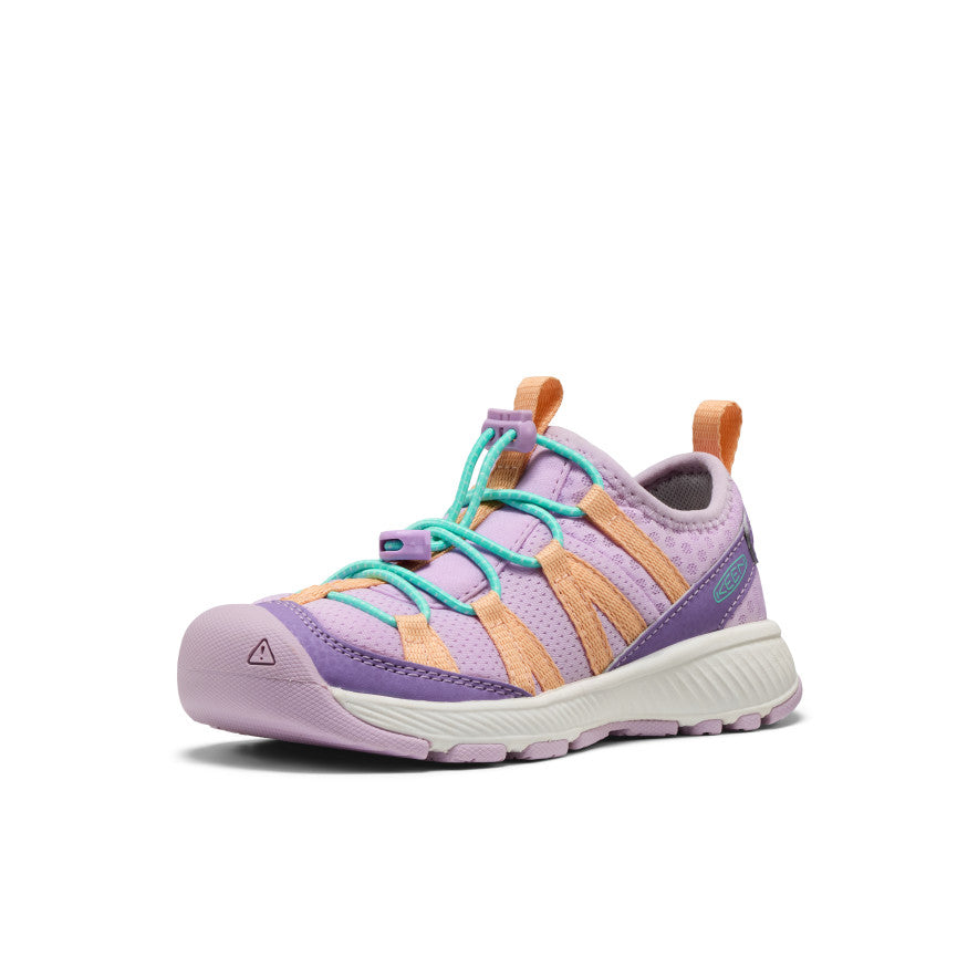 Little Kids' Motozoa Sneaker | Purple Haze/Peach Fuzz - Image 3