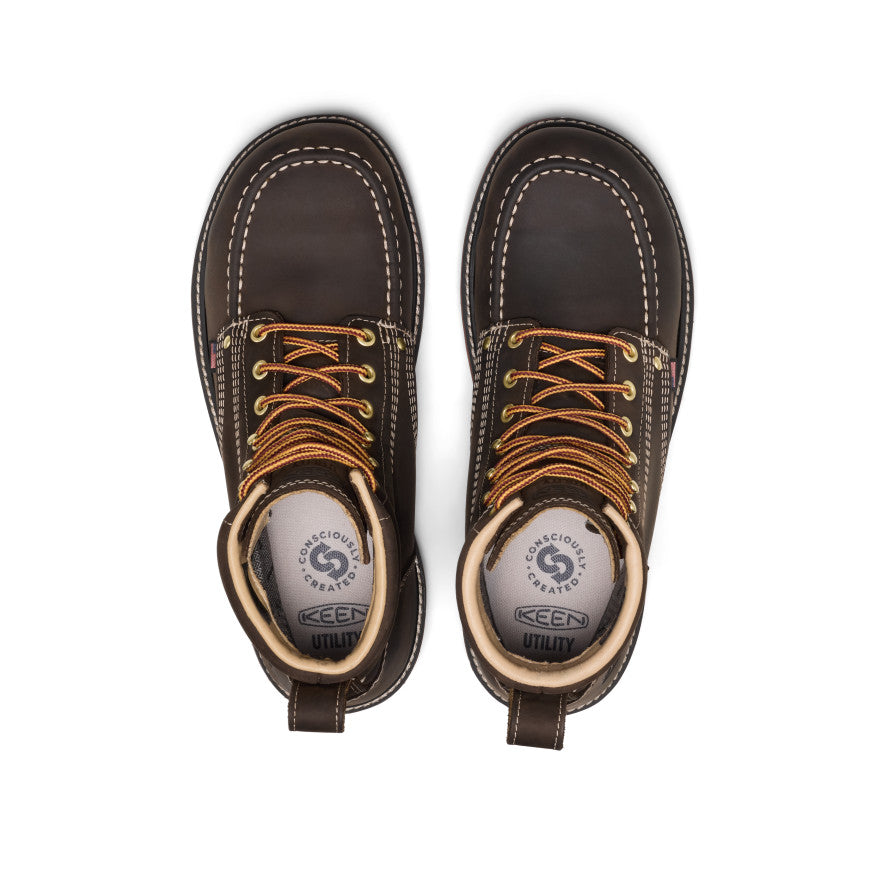 Men's Liberty 6 Waterproof Boot (Carbon Toe) | Coffee Bean/Black - Image 4