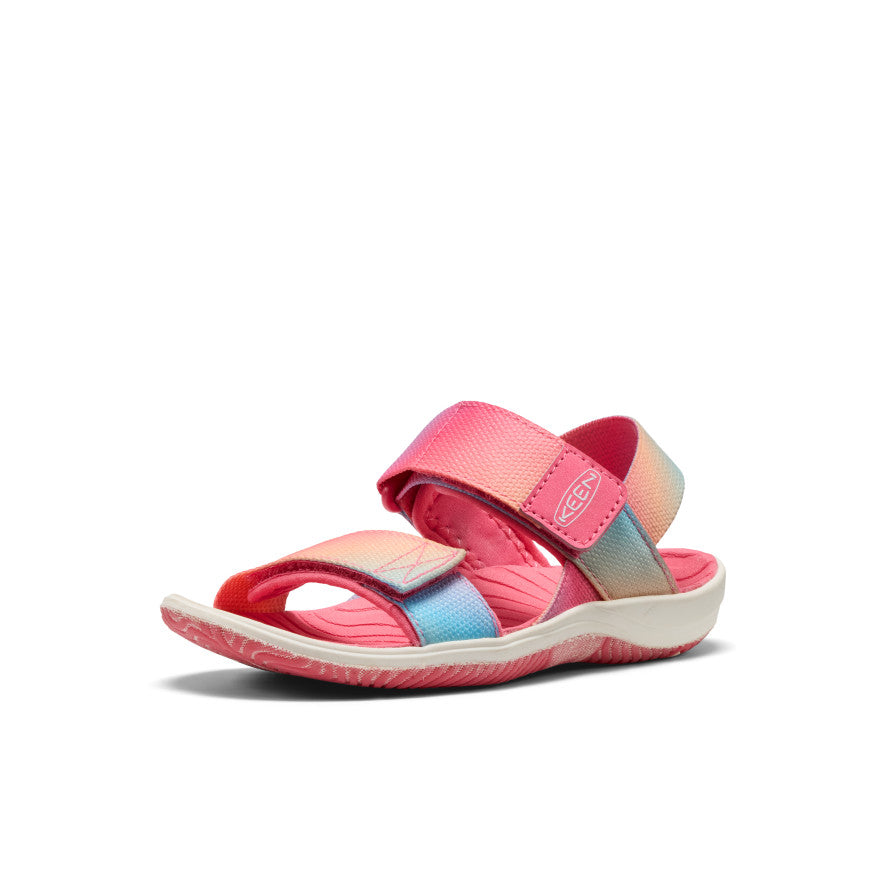 Little Kids' Elle Backstrap | Ombre Pink Lemonade - Image 3