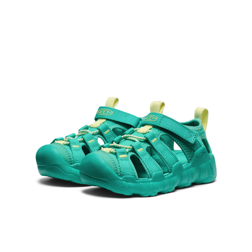 Little Kids' Hyperport H2 Sandal | Bright Aqua/Wax Yellow - Image 2