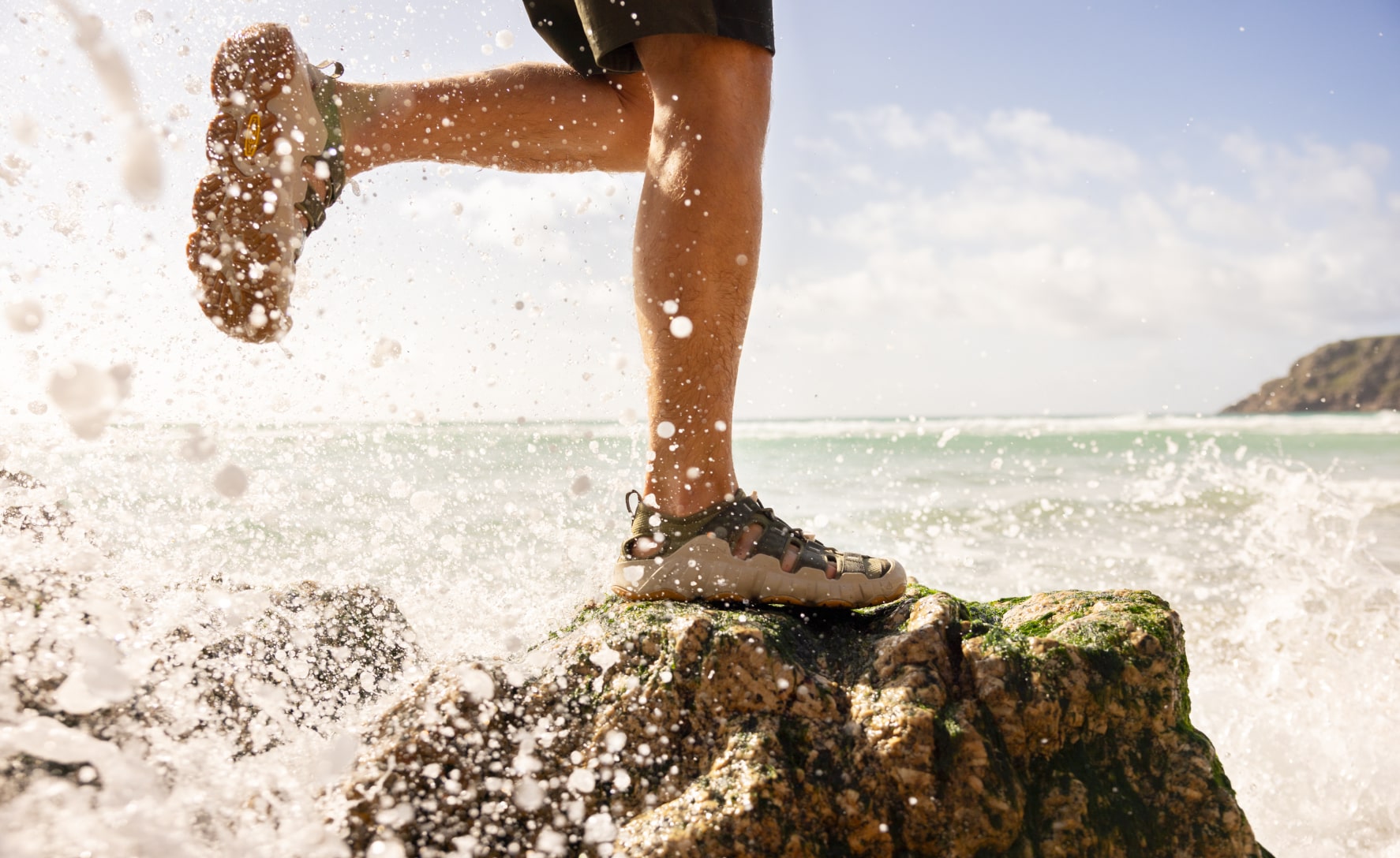 Men's Hyperport H2 Sandal | Abbey Stone/Golden Cypress - Image 7