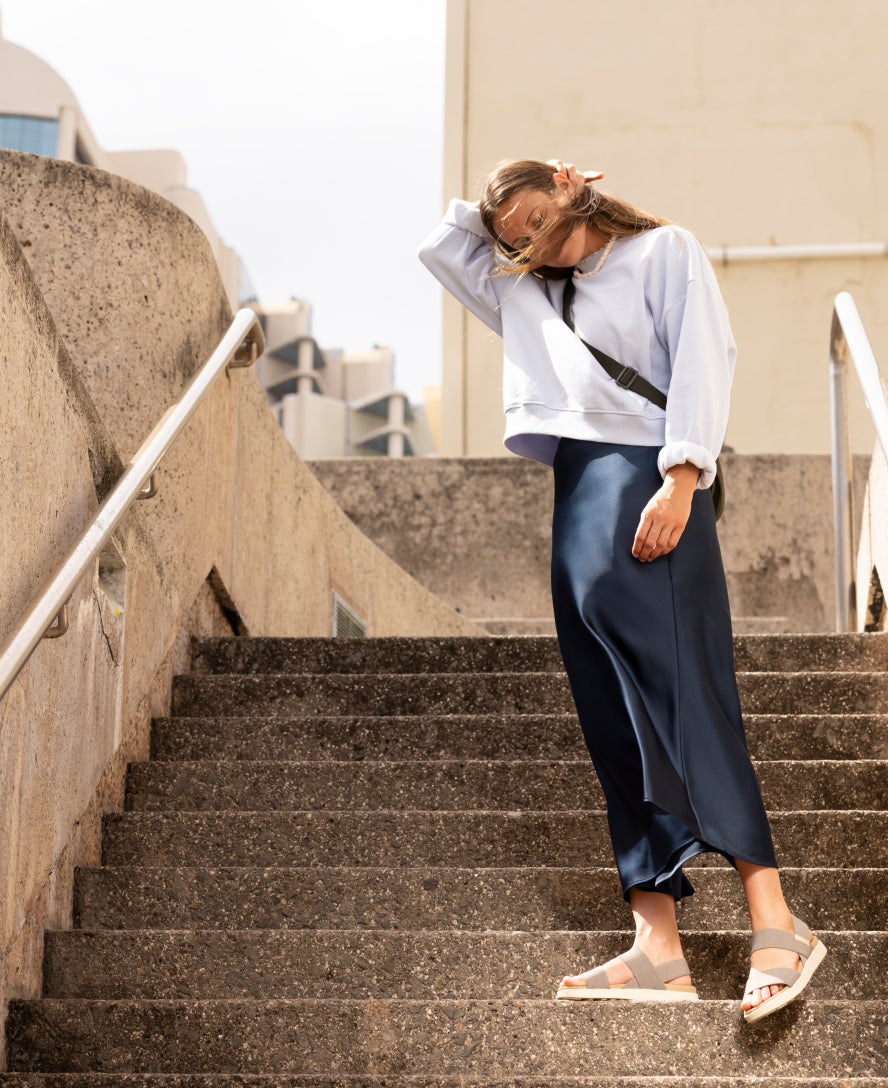 Women's Elle Backstrap Sandal | Birch/Safari - Image 9