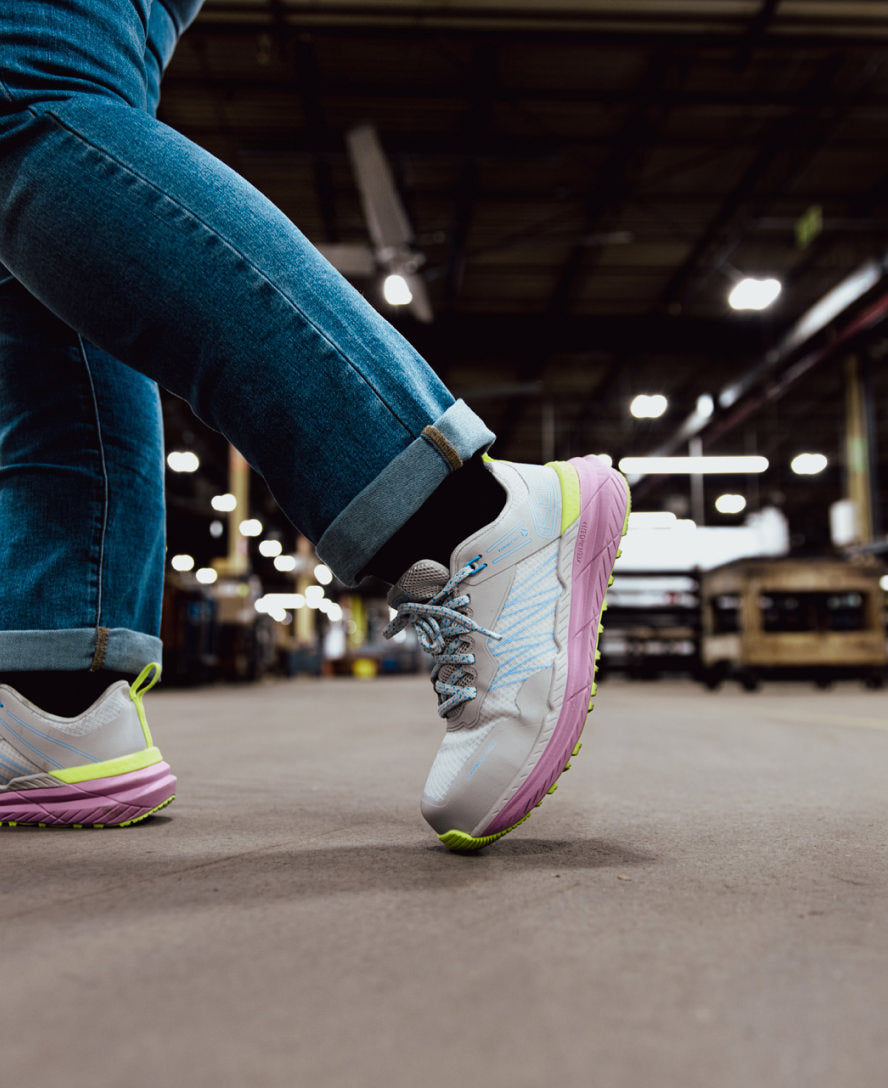 Women's Speedworks ESD Work Sneaker (Carbon Toe) | Black/Black - Image 8