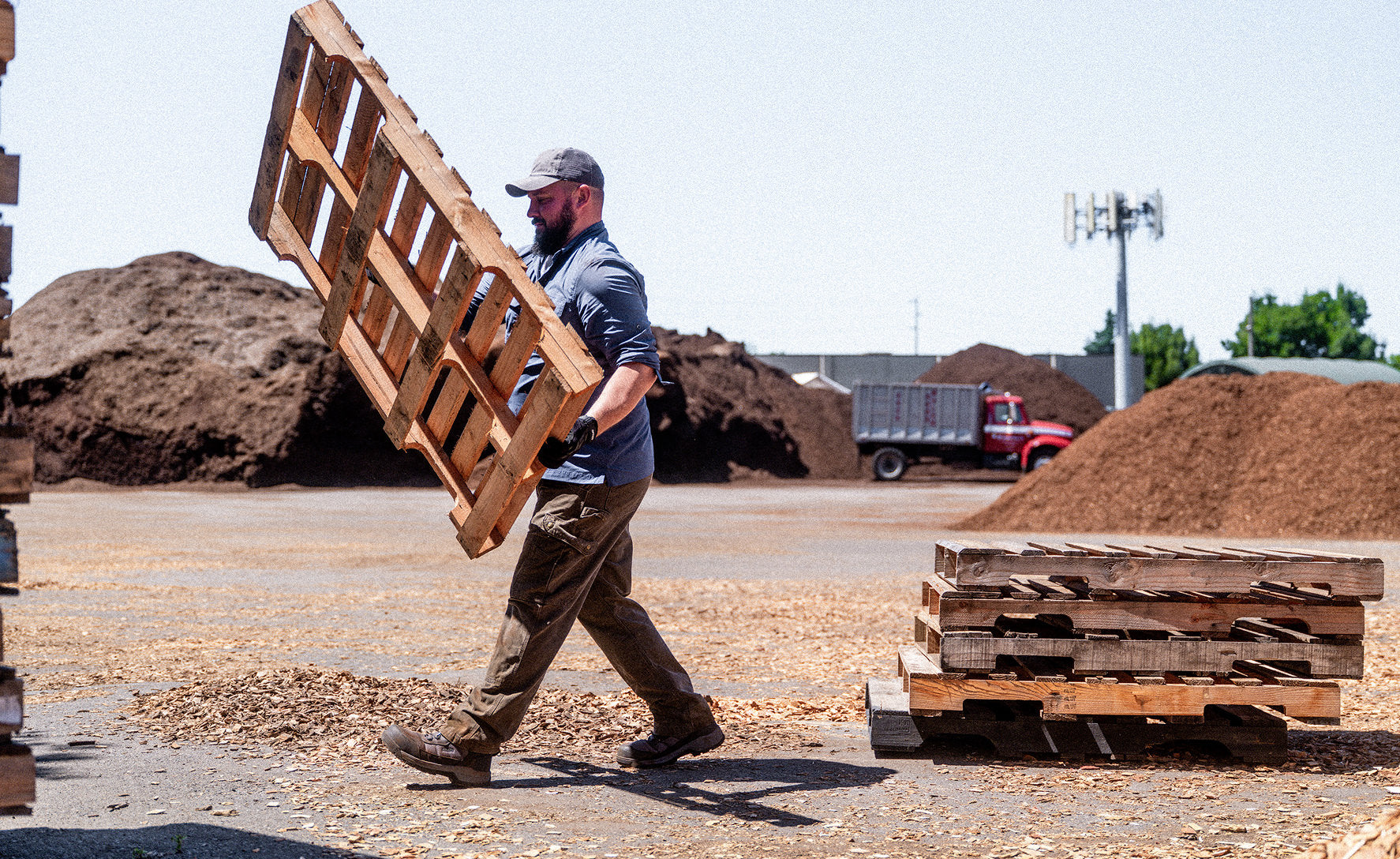 Men's Skokie Waterproof Work Boot (Carbon Toe) | Magnet/Black - Image 7