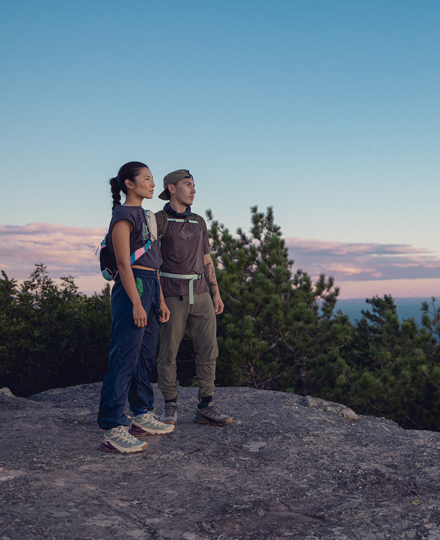 Men's Targhee Apex Waterproof Hiking Shoe | Brindle/Canteen - Image 8