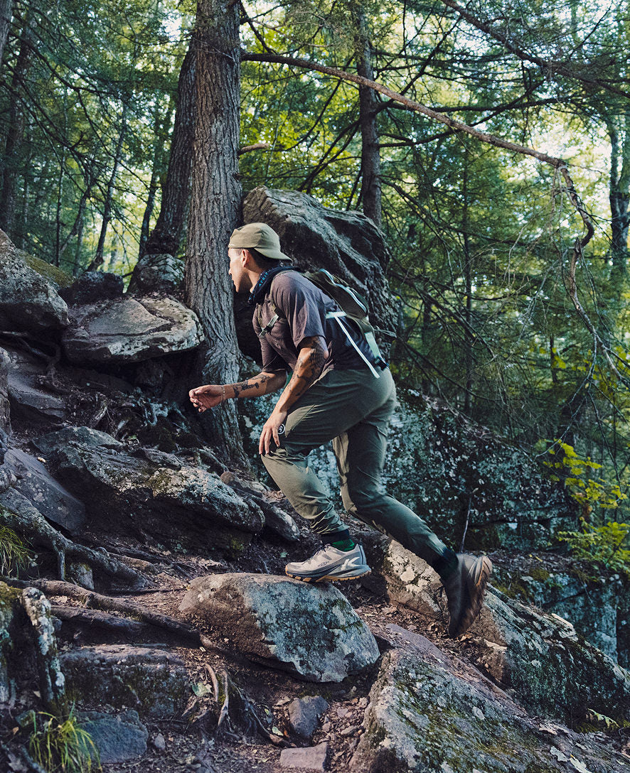 Men's Targhee Apex Waterproof Hiking Shoe | Brindle/Canteen - Image 9