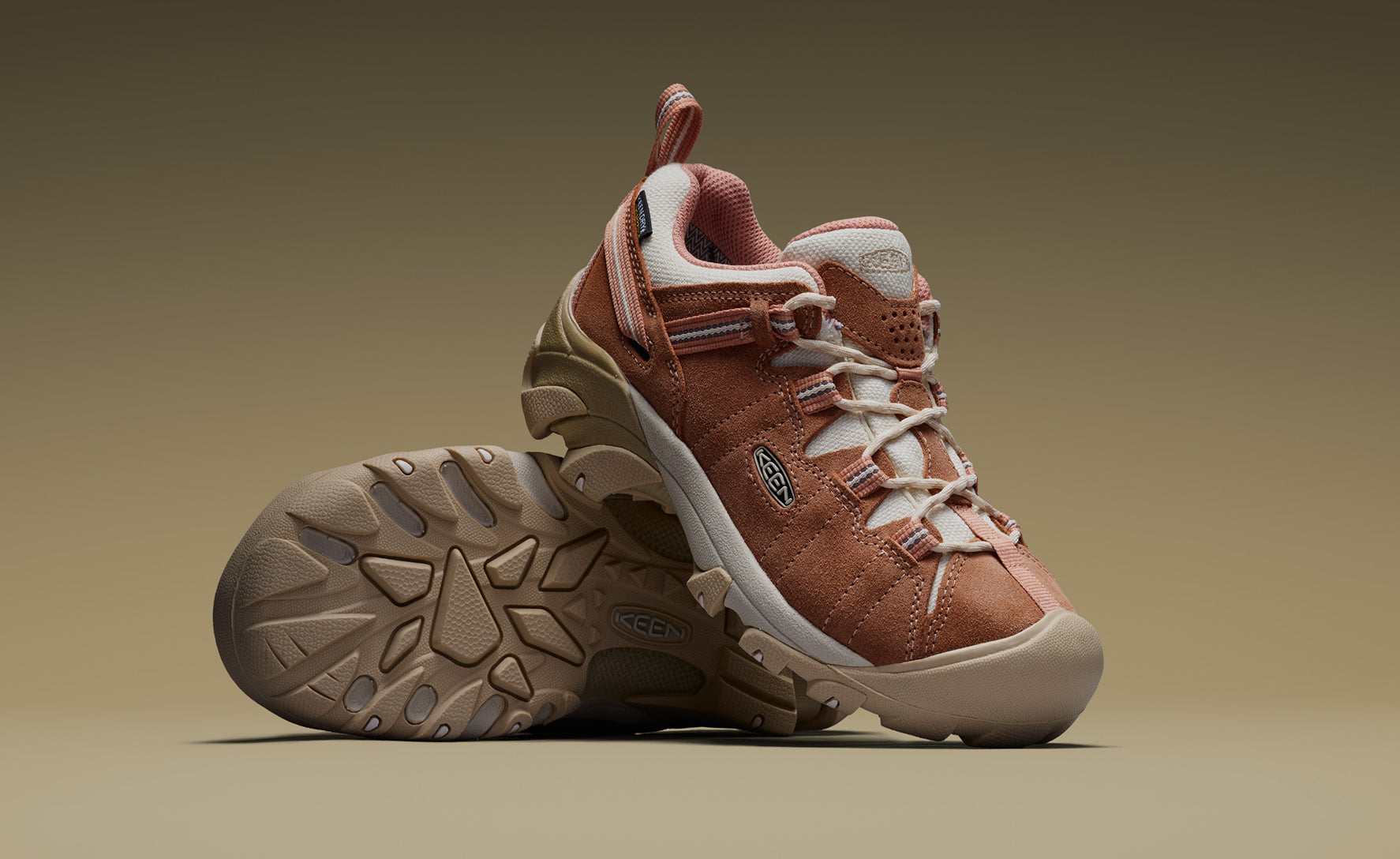 Women's Targhee II Waterproof | Cork/Birch - Image 7
