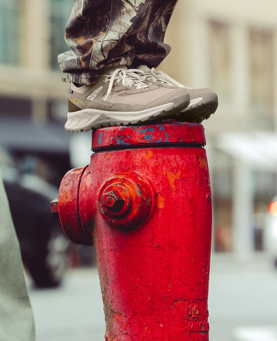 Men's Hightrail Vented Hiking Shoe | Brindle/Oak Buff - Image 8