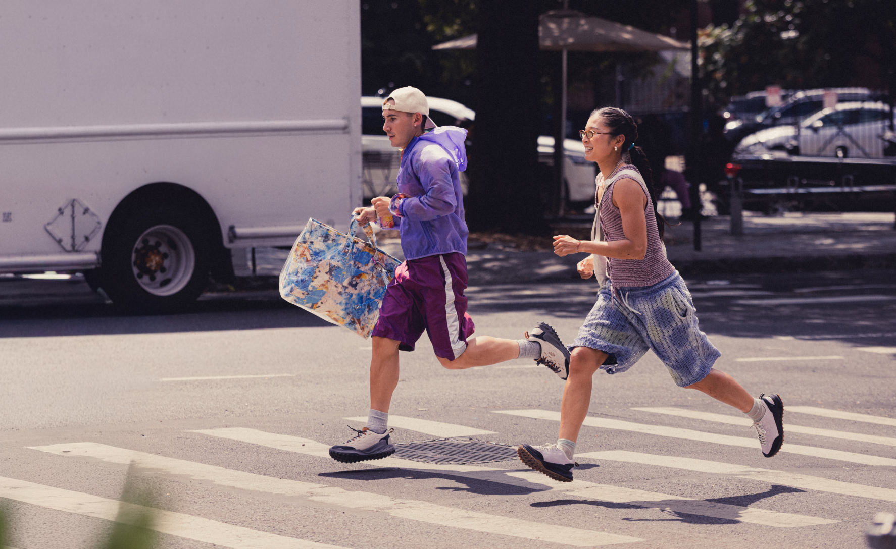 Men's Jasper Zionic Sneaker | Sky Captain/Lemon Curry - Image 7