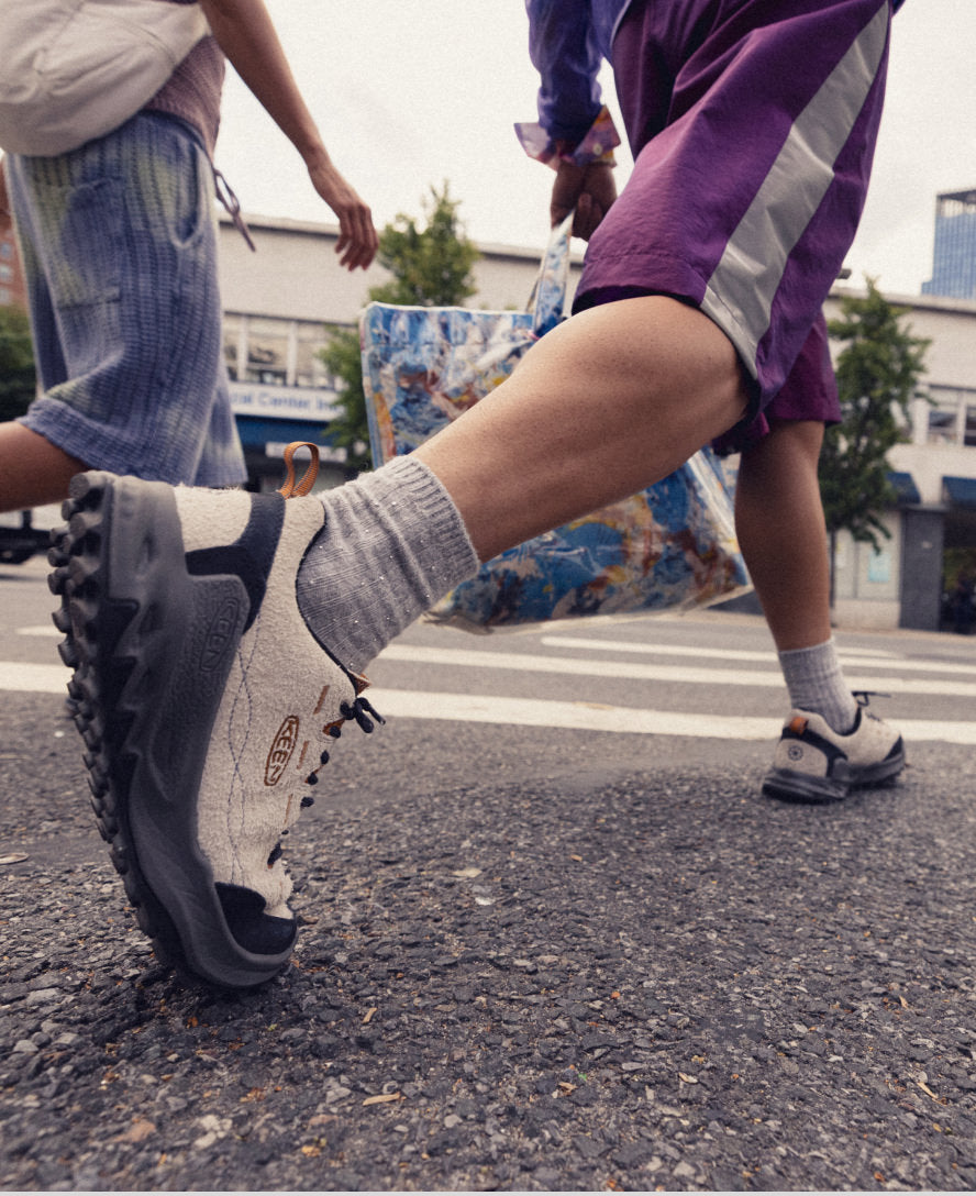 Men's Jasper Zionic Sneaker | Lemon Curry/Naval Academy - Image 9