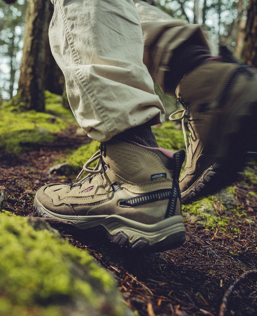 Women's Targhee IV Waterproof Hiking Boot | Brindle/Nostalgia Rose - Image 8