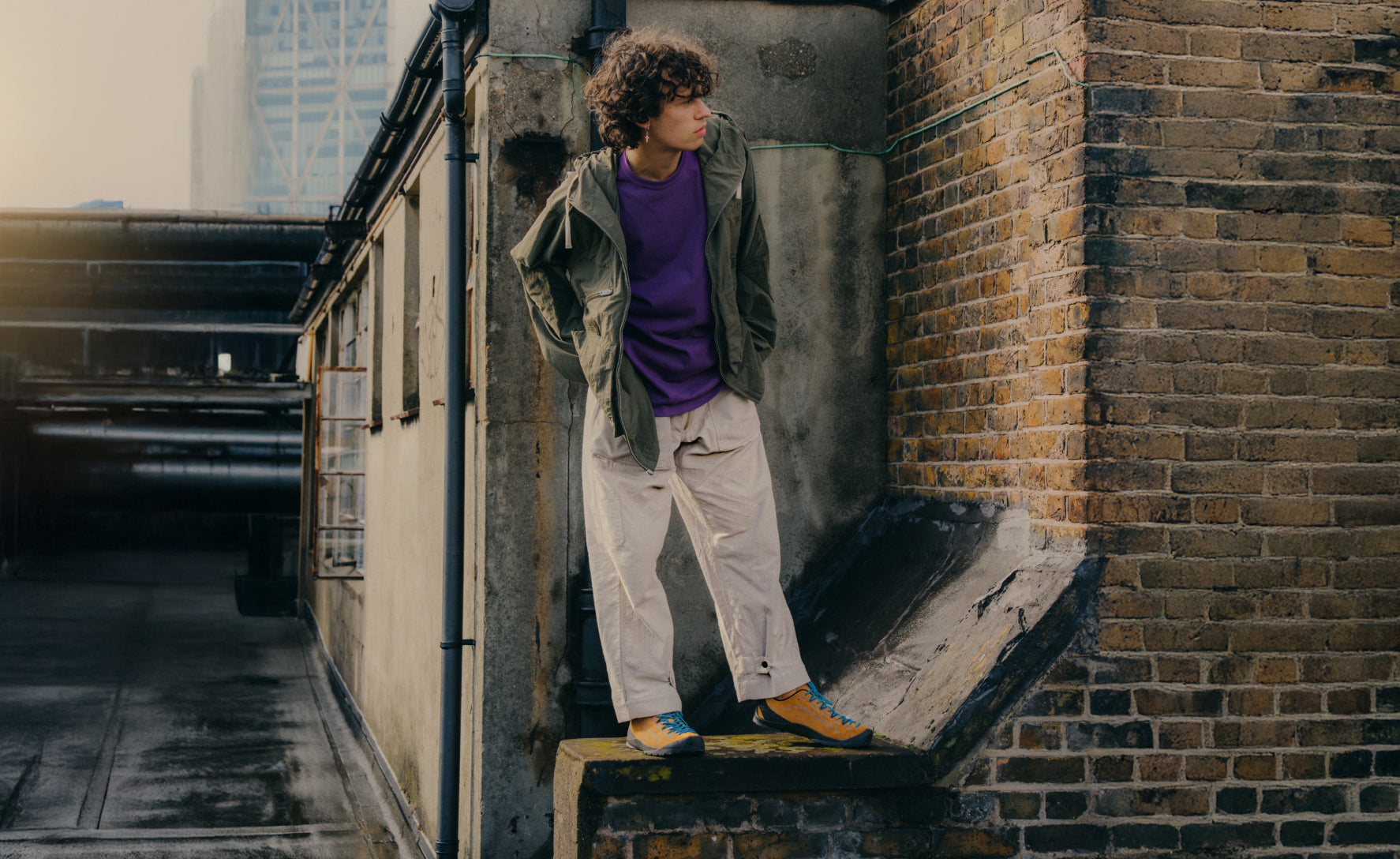 Men's Jasper Sneaker | Brindle/Cameo Rose - Image 7