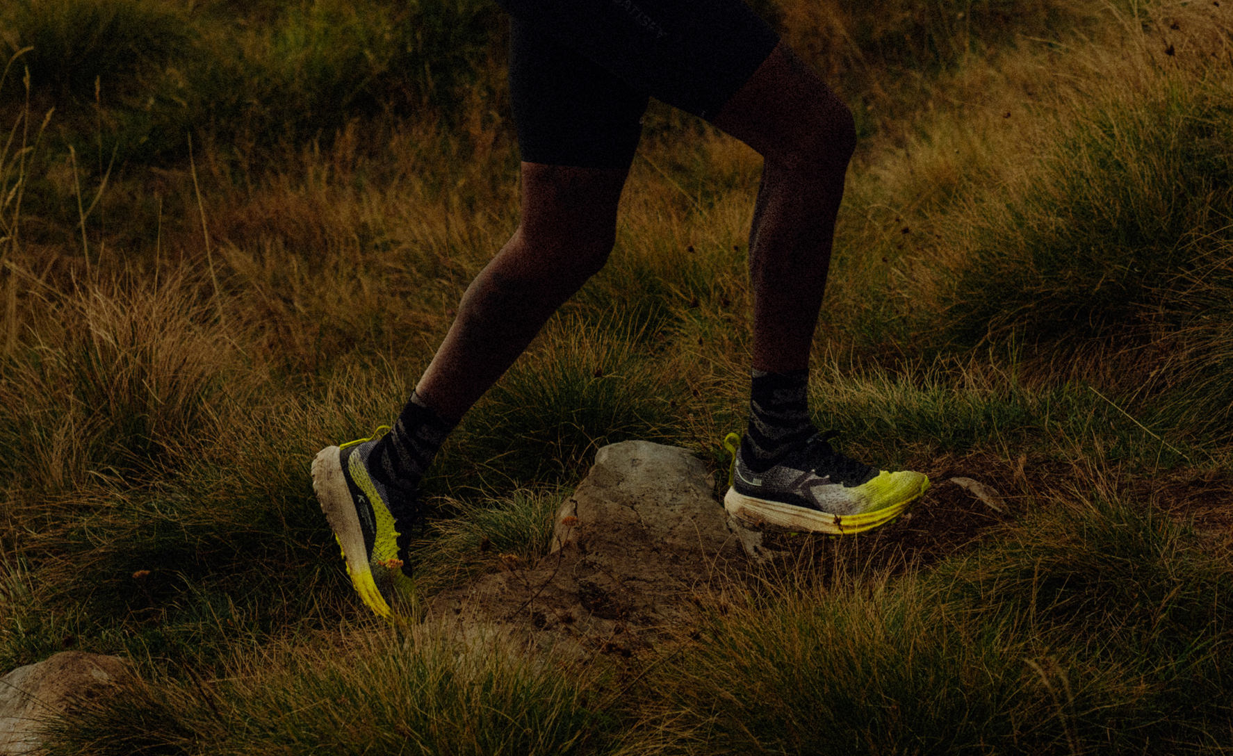 Men's Seek Trail Running Shoe | Black/Evening Primrose - Image 7