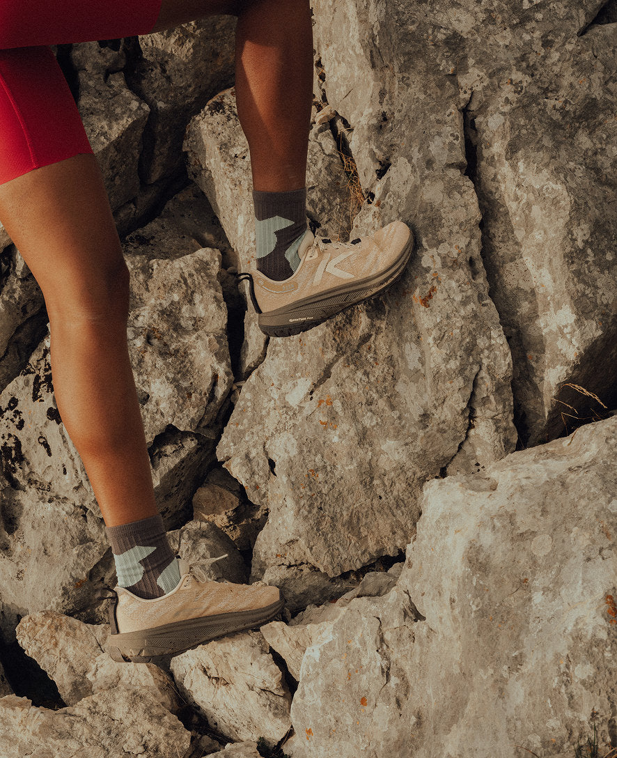 Women's Roam Trail Running Shoe | Birch/Brindle - Image 8