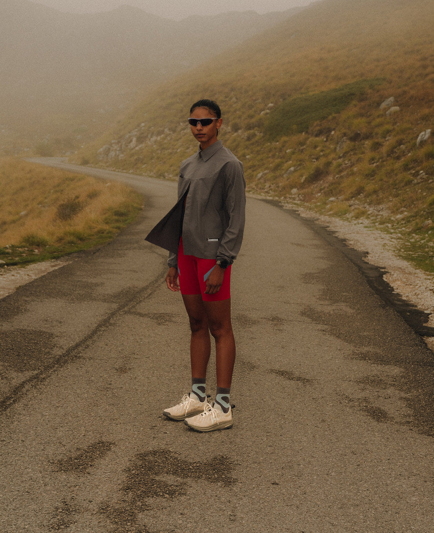 Women's Roam Trail Running Shoe | Birch/Brindle - Image 9