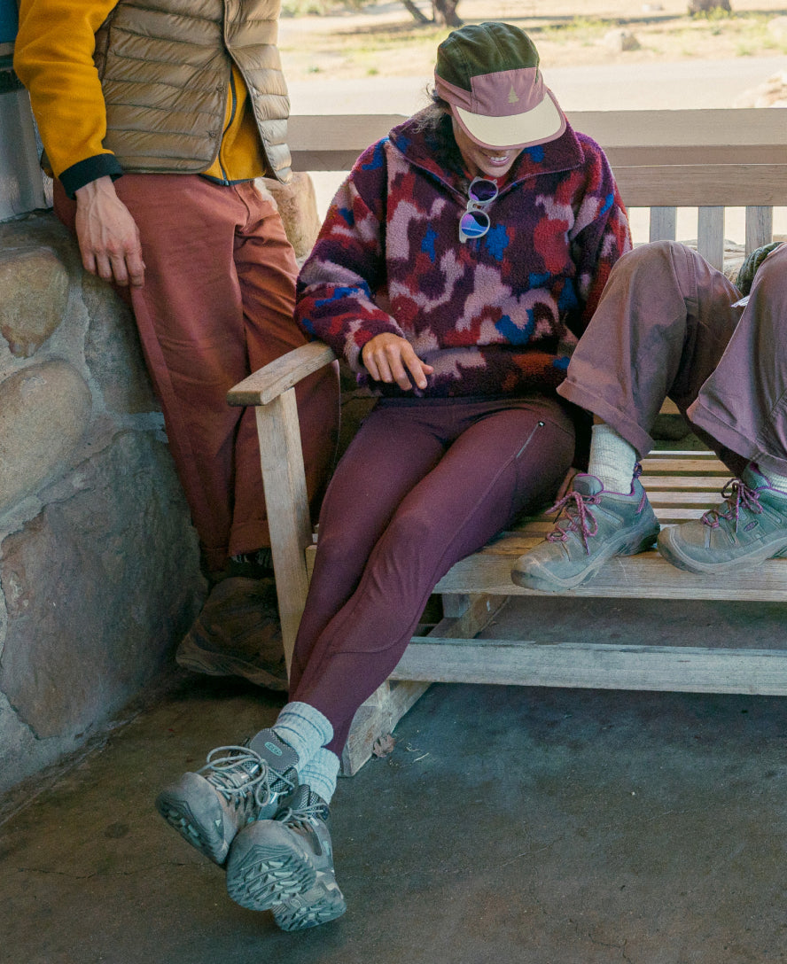 Women's Targhee III Waterproof Mid | Weiss/Boysenberry - Image 7