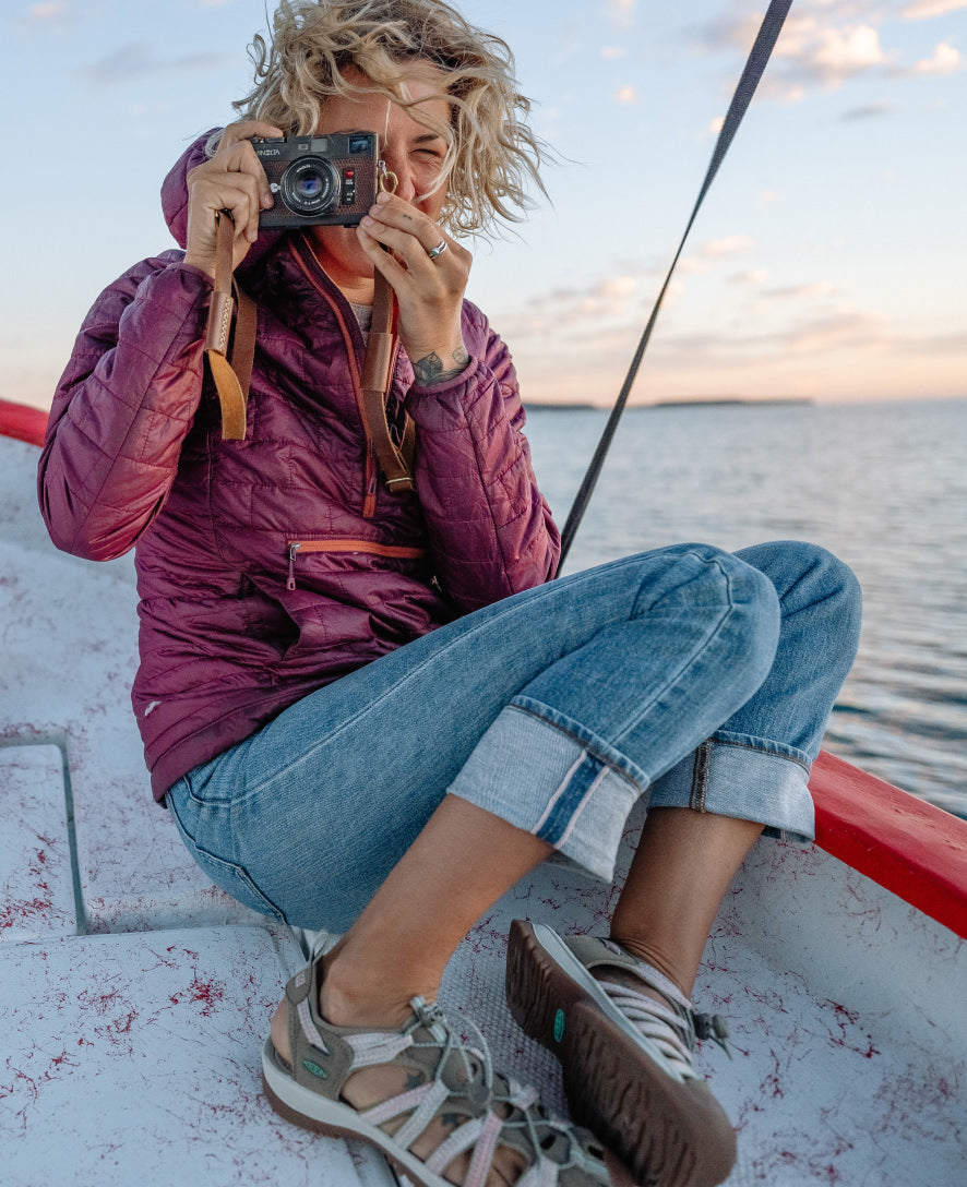 Women's Whisper | Taupe/Coral - Image 9