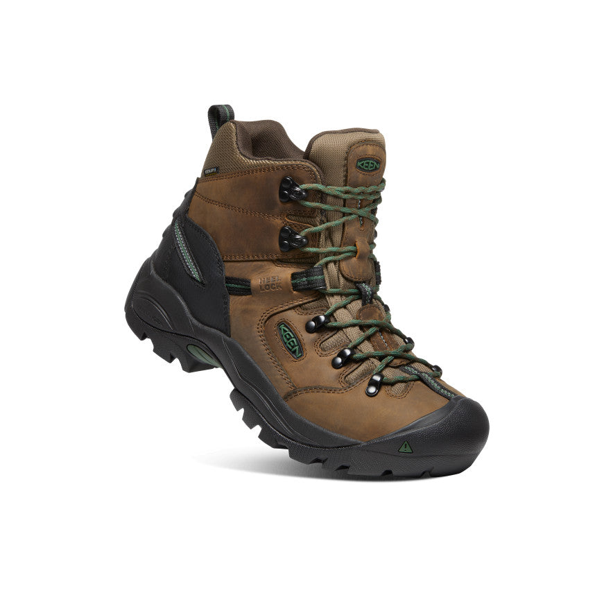 Men's Pittsburgh Energy 6 Waterproof Boot (Soft Toe) | Cascade Brown/Greener Pastures - Image 3