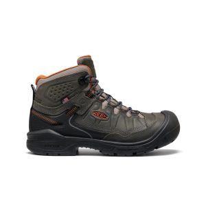 Men's Targhee IV Waterproof Work Boot (Carbon Toe) | Magnet/Black