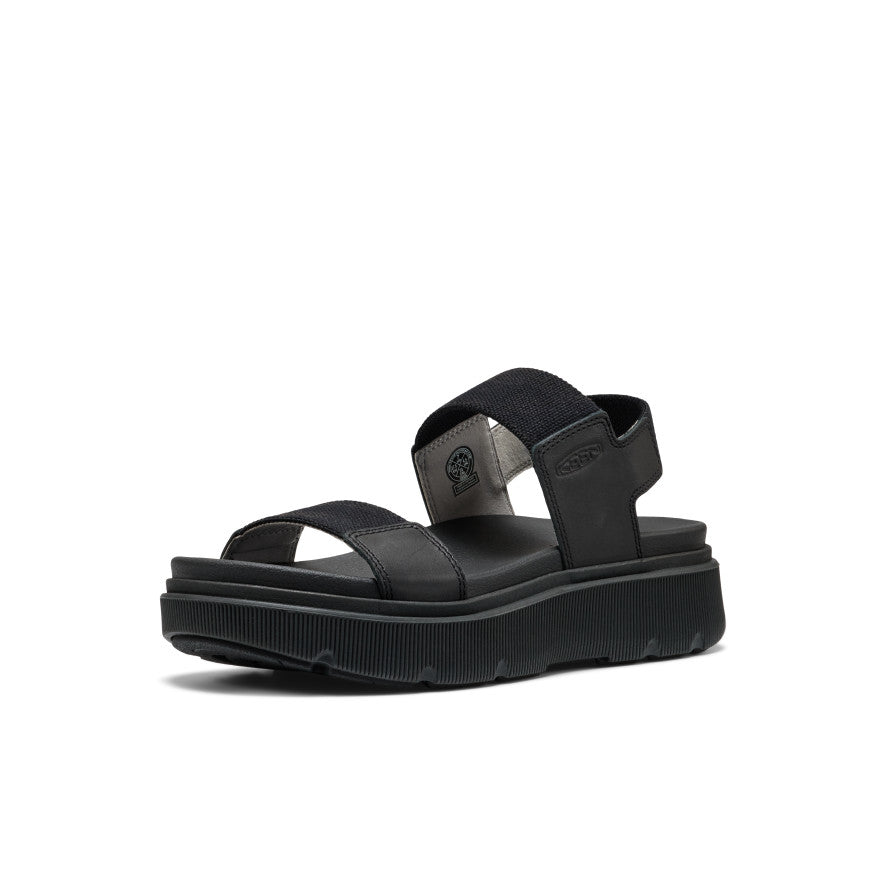 Women's Elle Mila Backstrap Sandal | Black/Black - Image 3