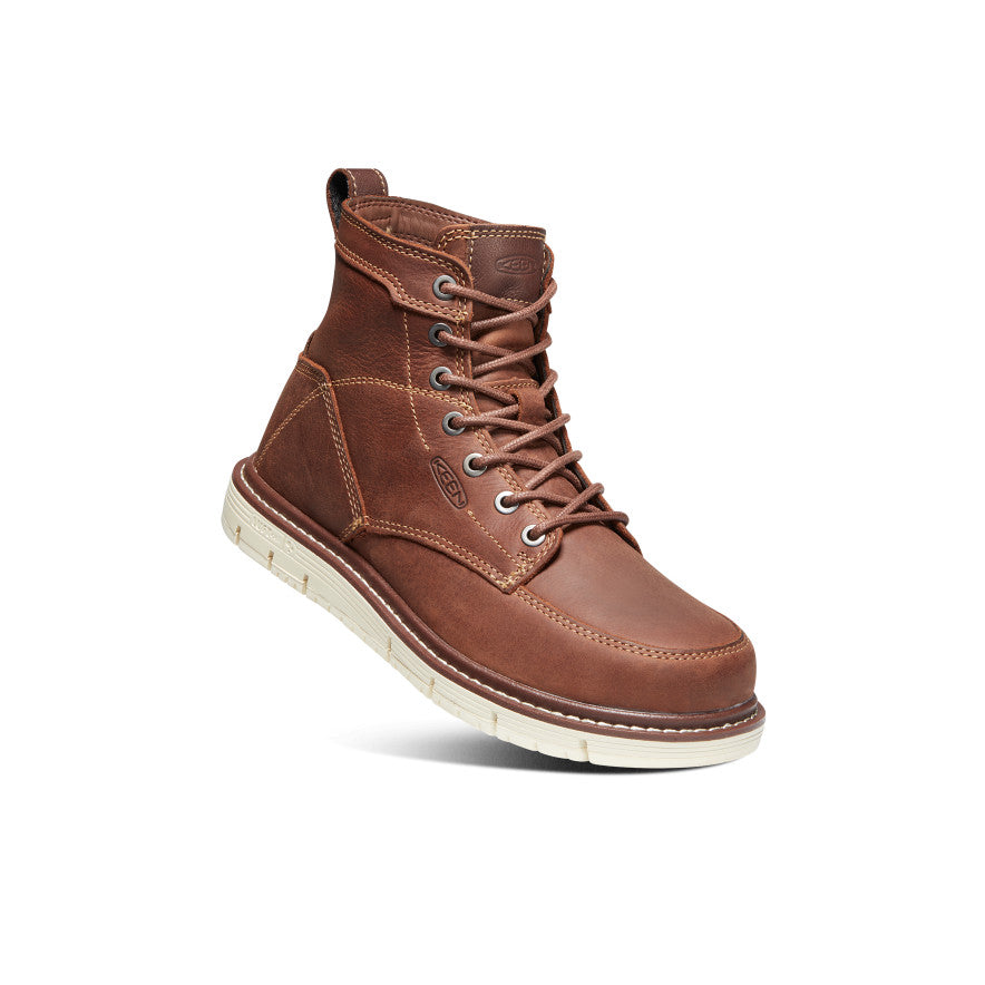Women's San Jose 6 Boot (Soft Toe) | Gingerbread/Off White - Image 3