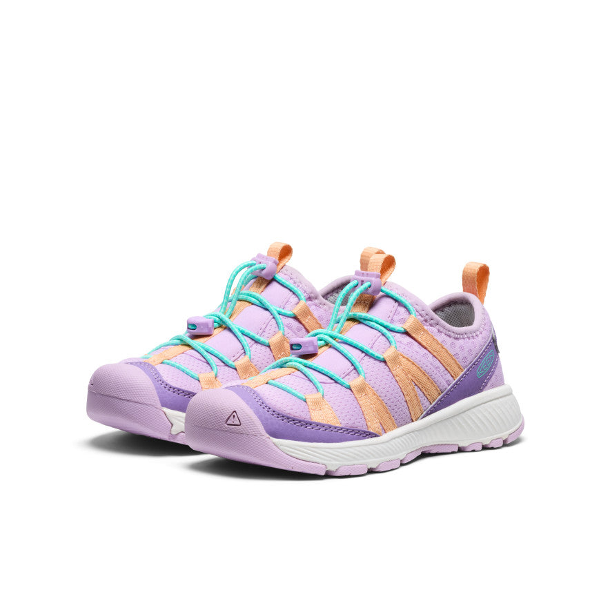 Little Kids' Motozoa Sneaker | Purple Haze/Peach Fuzz - Image 2