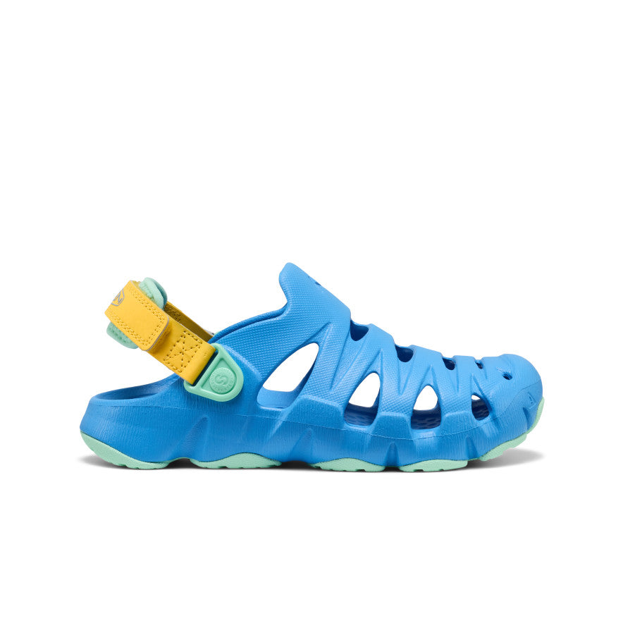 Big Kids' HyperFLT Clog | Azure Blue/Daffodil